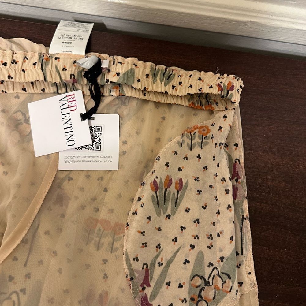 Authentic Red Valentino silk blend wide size EU 40 - Picture 6 of 11